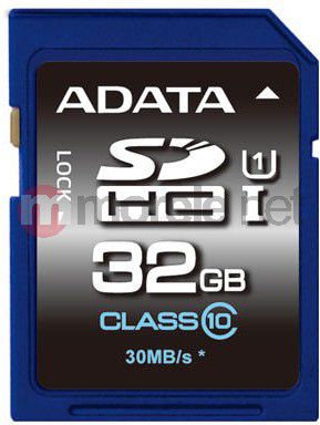  ADATA SDHC 32GB Class 10 (ASDH32GUICL10-R) atmiņas karte