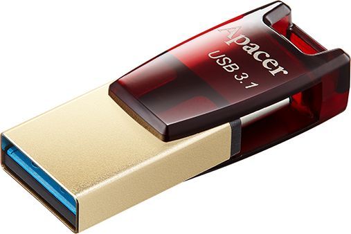 Pendrive Apacer AH180, 64 GB  (AP64GAH180R-1) AP64GAH180R-1 (4712389913227) USB Flash atmiņa