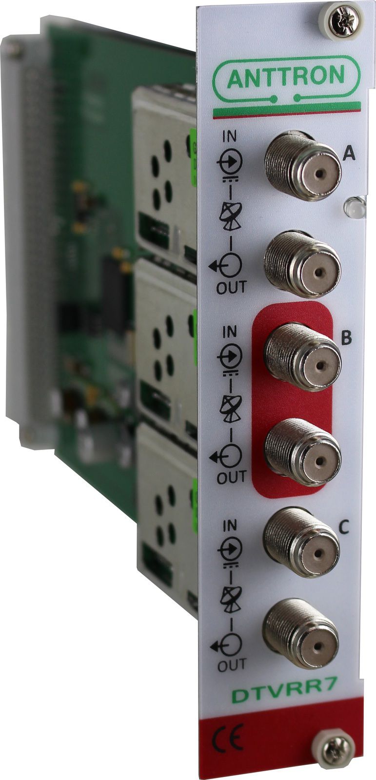 Anttron DTVRR7 3 x DVB-S2 Module with 3 satellite inputs