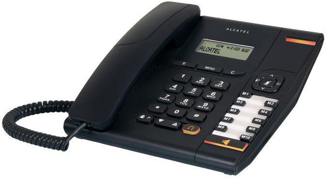 Telefon stacjonarny Alcatel Temporis 580 Czarny telefons