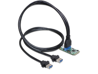 Mini PCI Expr Card Delock 1x USB3.0 Pin Header int karte