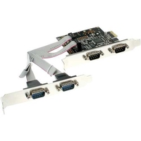 Kontroler InLine 4x Serial 9pin / PCI-E (76623C) karte