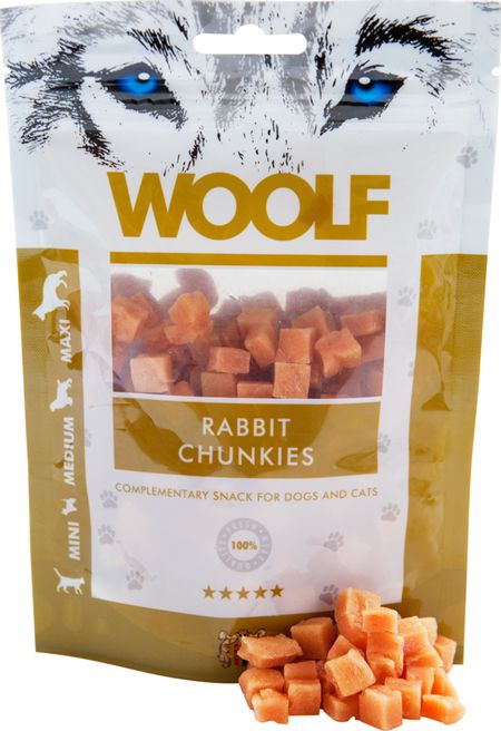 Brit Woolf Rabbit Chunkies 100g VAT006650 (8594178550570)