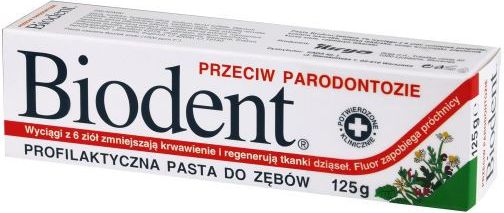 Biodent RADA * BIODENT P / paradont paste 125g & NEW mutes higiēnai