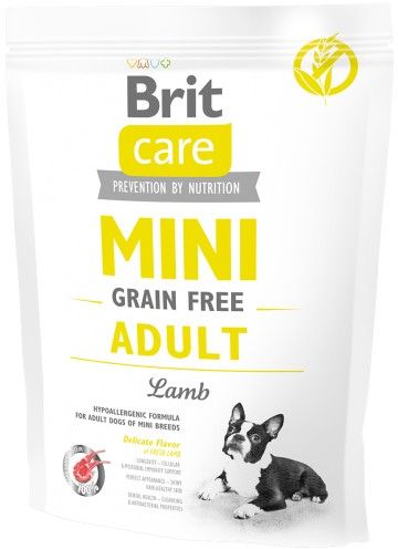 Brit Care Pies 400g Mini Adult Lamb VAT010411 (8595602520114) barība suņiem