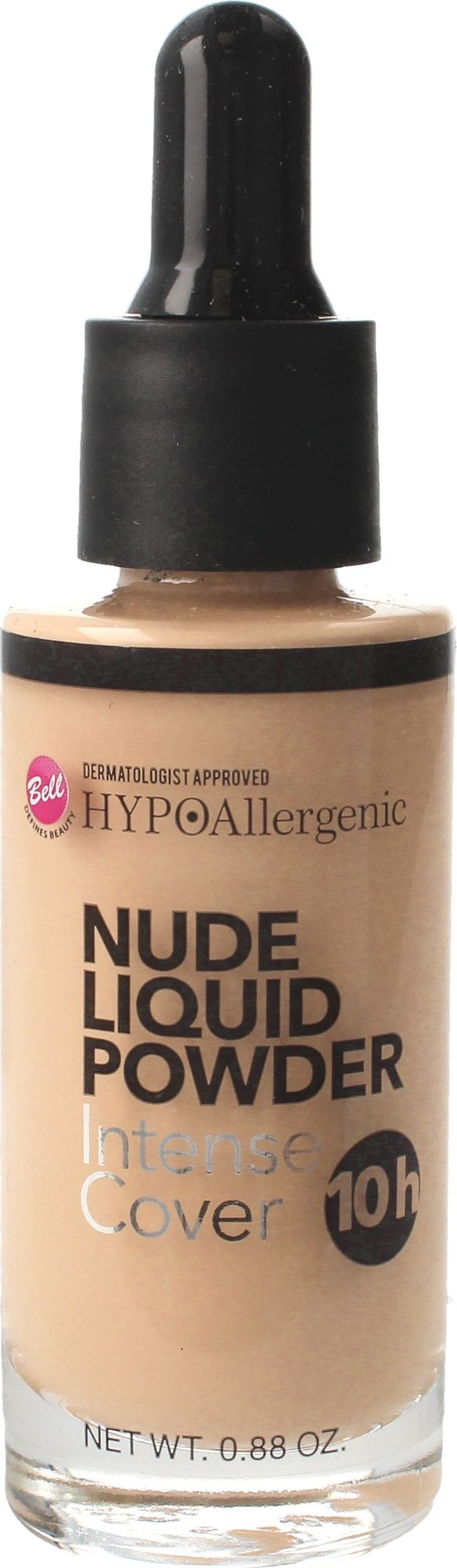 Bell Hypoallergenic Puder w plynie Nude Liquid Powder nr 03 Natural 25g 833901 (5902082523901)