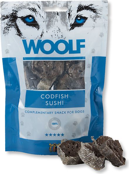 Brit WOOLF 100g COD FISH SUSHI VAT003200 (8594178550075)