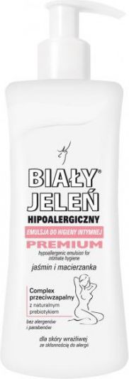 Bialy Jelen Premium Emulsja do higieny intymnej hipoalergiczna jasmin i macierzanka 265ml 803128 (5900133013128) kosmētika ķermenim