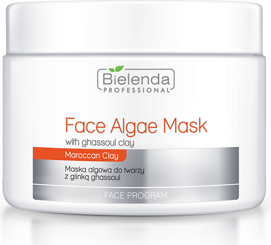 Bielenda Professional Face Algae Mask With Ghassoul Clay Algae mask for the face with ghassoul clay 190g