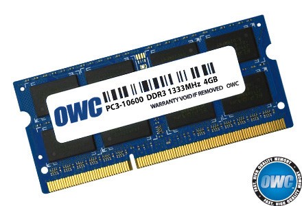 Memory SO-DIMM DDR3 4GB 1333MHz CL9 Apple Qualified operatīvā atmiņa