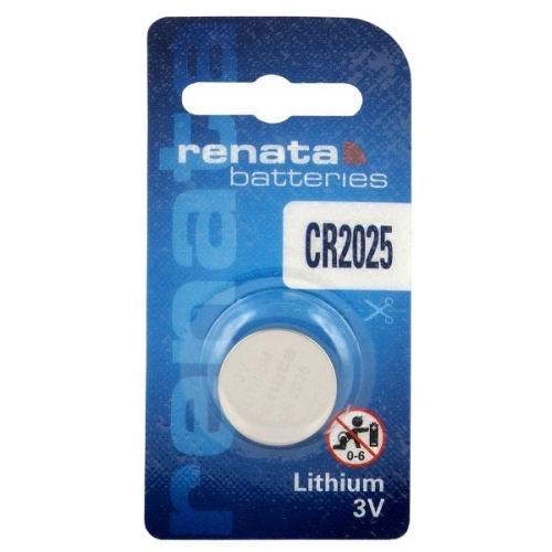 Renata CR2025-1BB Blistera iepakojuma 1gb. Baterija