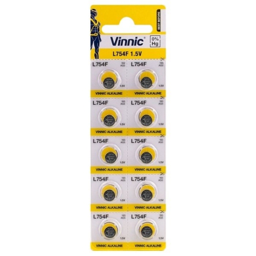 Vinnic AG5-10BB Blistera iepakojuma 10gb. Baterija