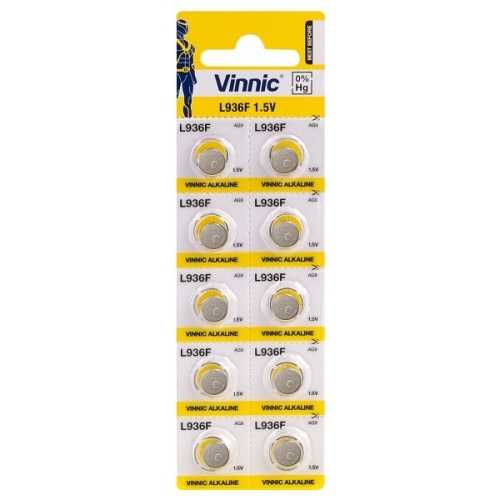 Vinnic AG9-10BB Blistera iepakojuma 10gb. Baterija