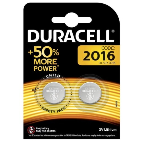 Duracell DL2016-2BB Lithium baterija 2gb Baterija