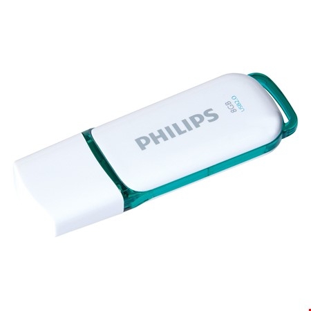 Philips USB 2.0 Flash Drive Snow Edition (zala) 8GB USB Flash atmiņa