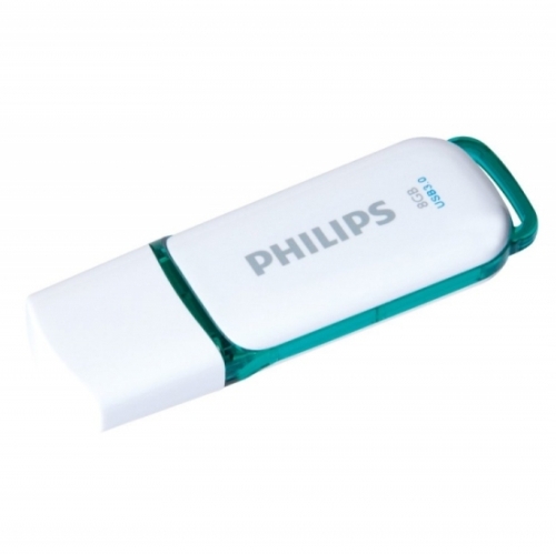 Philips USB 3.0 Flash Drive Snow Edition (zala) 8GB USB Flash atmiņa