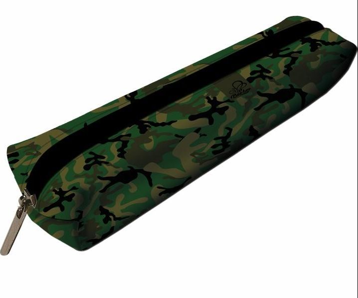 Piornik Bee-bee Piornik mini prostokat Camouflage moro PPM-29 329175 (5903641200806) Skolas somas un penāļi