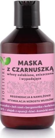 Bioelixire Maska do wlosow zniszczonych i wypadajacych Czarnuszka 300ml 5903829094944 (5903829094944)