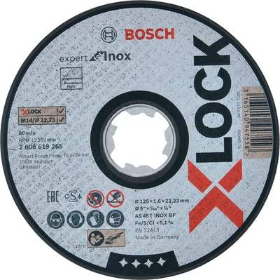 Bosch TARCZA T41 125/1,6/22,23 AS46T BF EXPERT FOR INOX XLOCK