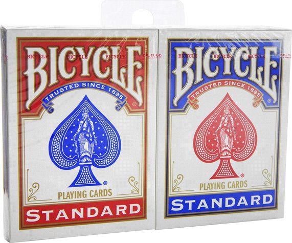 Bicycle 2pack Standard Index Rider Back 1001781 galda spēle