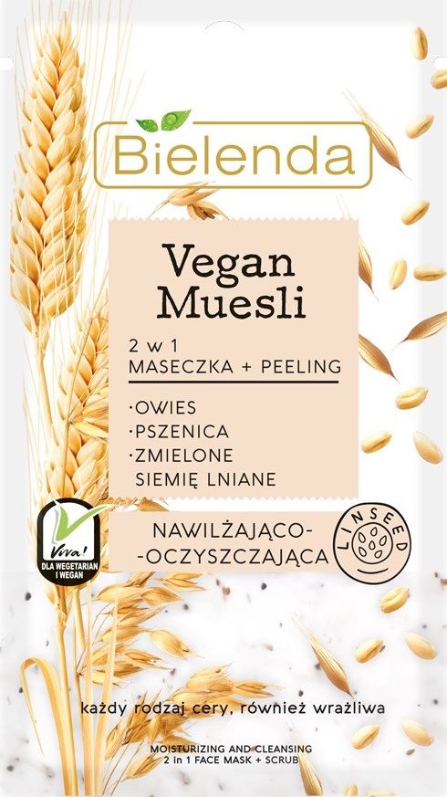 Bielenda Vegan muesli maseczka 8g 137857 (5902169037857)