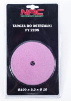 NAC Tarcza do ostrzarki FY220S 100 x 3,2 x 10mm E-MI-TARCZA (5902067855447)