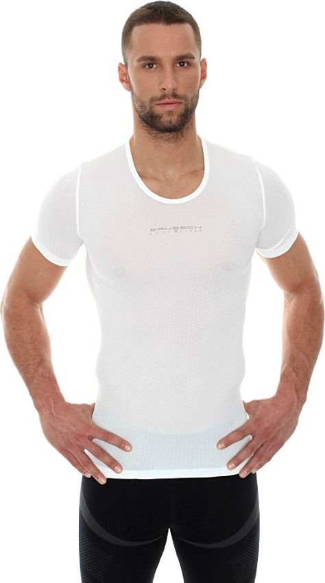 Brubeck Koszulka unisex Base Layer Brubeck biala r. L (SS10540) 5902487007587 (5902487007587)