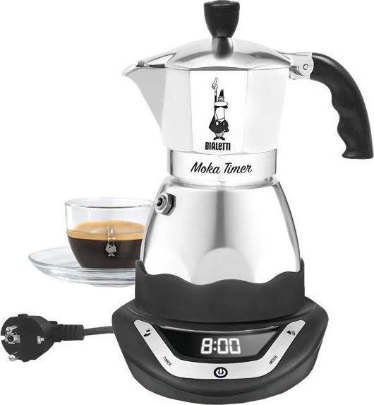 Bialetti EAsy Timer 6 Manual Electric moka pot 0.5 L 8006363009997 Kafijas automāts