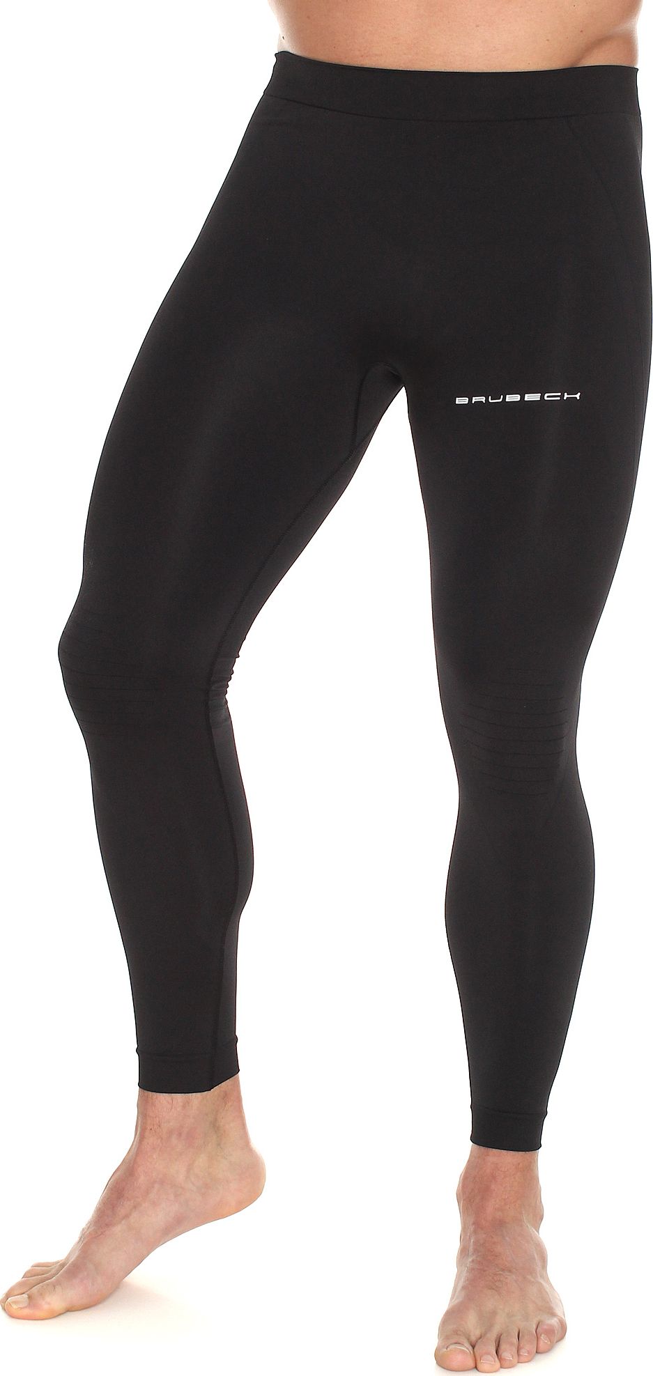 Brubeck Legginsy meskie Running Force czarny r. XL (LE11460A) 6467470 (5902487049150)