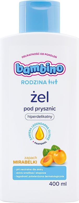 Bambino Zel pod prysznic Rodzina Mirabelka 400ml 184893 (5900017071398)