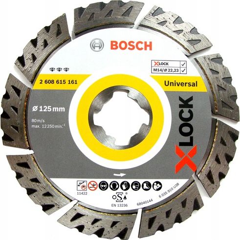 Bosch X-LOCK DIA-TS 125x22 23 Bf. Univ.