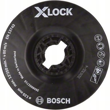 Bosch X-LOCK Backing Pad, 125 mm medium - 2608601715