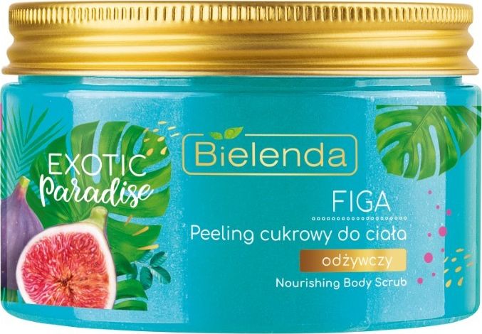 Bielenda Exotic Paradise Peeling cukrowy do ciala odzywczy Figa 350ml 135266 (5902169035266) kosmētika ķermenim