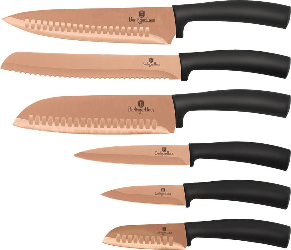 Berlinger Haus KNIFE SET 6 ELE. BERLINGER HAUS COPPER BH-2386 Virtuves piederumi