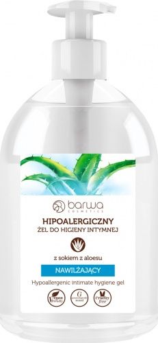 Barwa Hipoalergiczny nawilzajacy zel do higieny intymnej Aloes 500ml 5902305002930 (5902305002930) kosmētika ķermenim