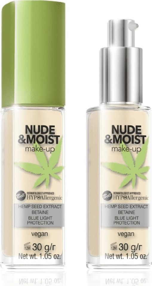 Bell Nude & Moist 03 30g 836895 (5902082536895) tonālais krēms