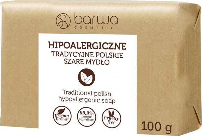 Barwa Mydlo w kostce szare 100g 5902305002862 (5902305002862)