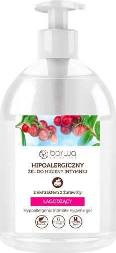 Barwa Intymna Delikatnosc hipoalergiczny zel do higieny intymnej 500ml 5902305002954 (5902305002954) kosmētika ķermenim