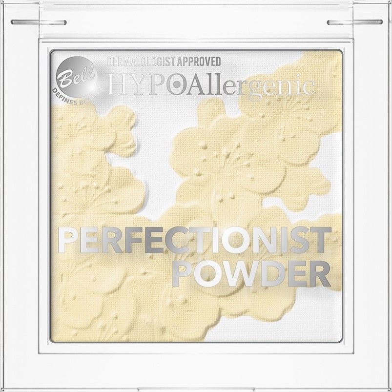 Bell Hypoallergenic Perfectionist Powder Puder upiekszajacy nr 01 1szt 836087 (5902082526087)