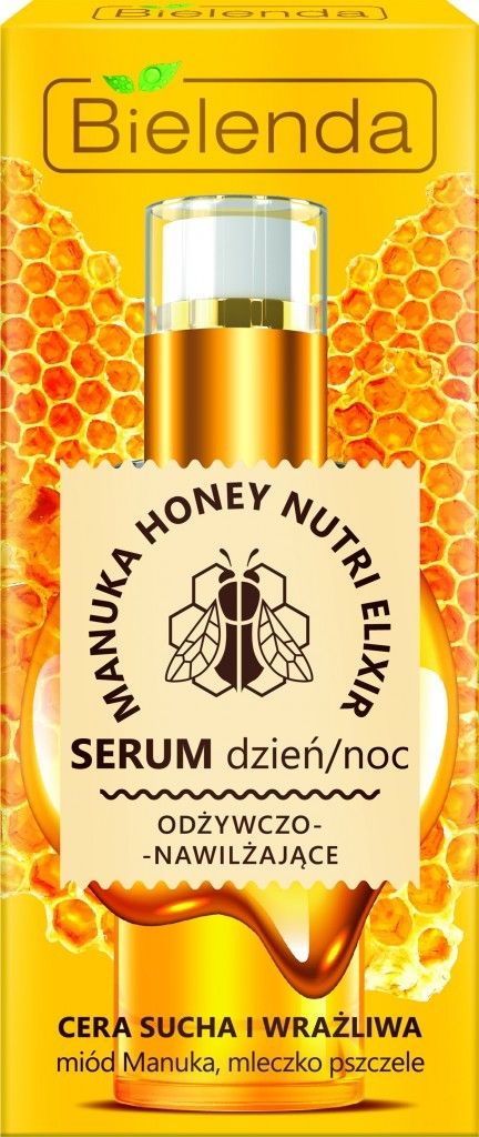 Bielenda Serum do twarzy Manuka Honey Nutri Elixir odzywczo-nawilzajace 30g 132906 (5902169032906) kosmētika ķermenim