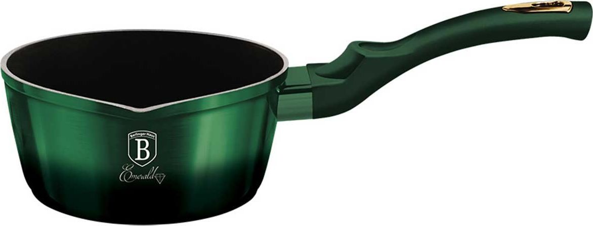 Berlinger Haus Rondel 1.3l 16cm METALLIC LINE EMERALD BH-6055 BH-6055 (5999056798267) Pannas un katli