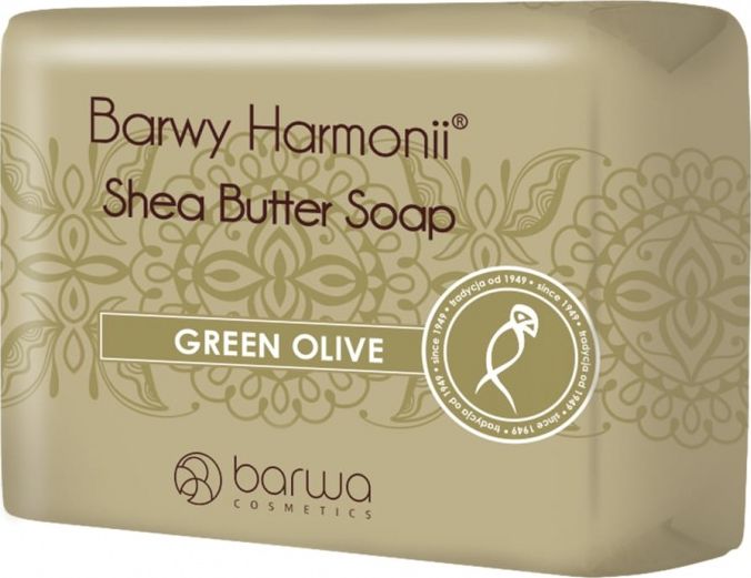 Barwa Mydlo w kostce Barwy Harmonii Green Olive 190g 5902305002602 (5902305002602)