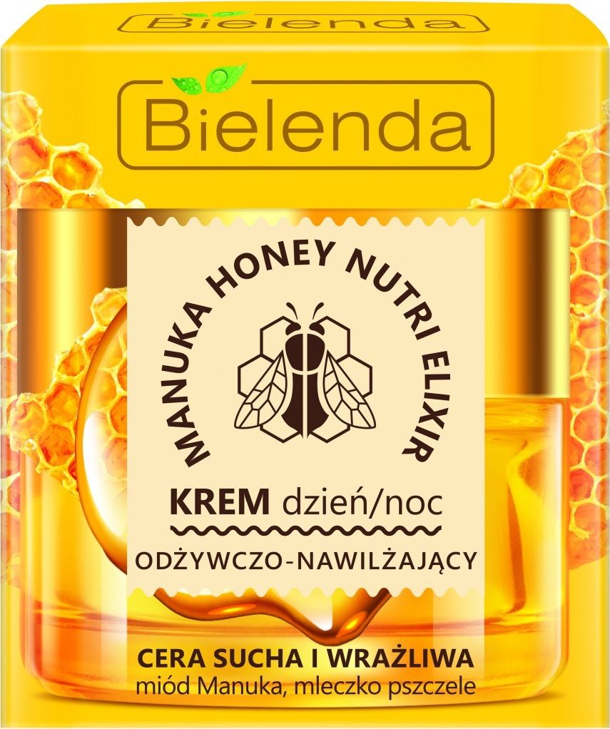 Bielenda Krem do twarzy Manuka Honey Nutri Elixir odzywczo-nawilzajacy 50ml 132890 (5902169032890) kosmētika ķermenim