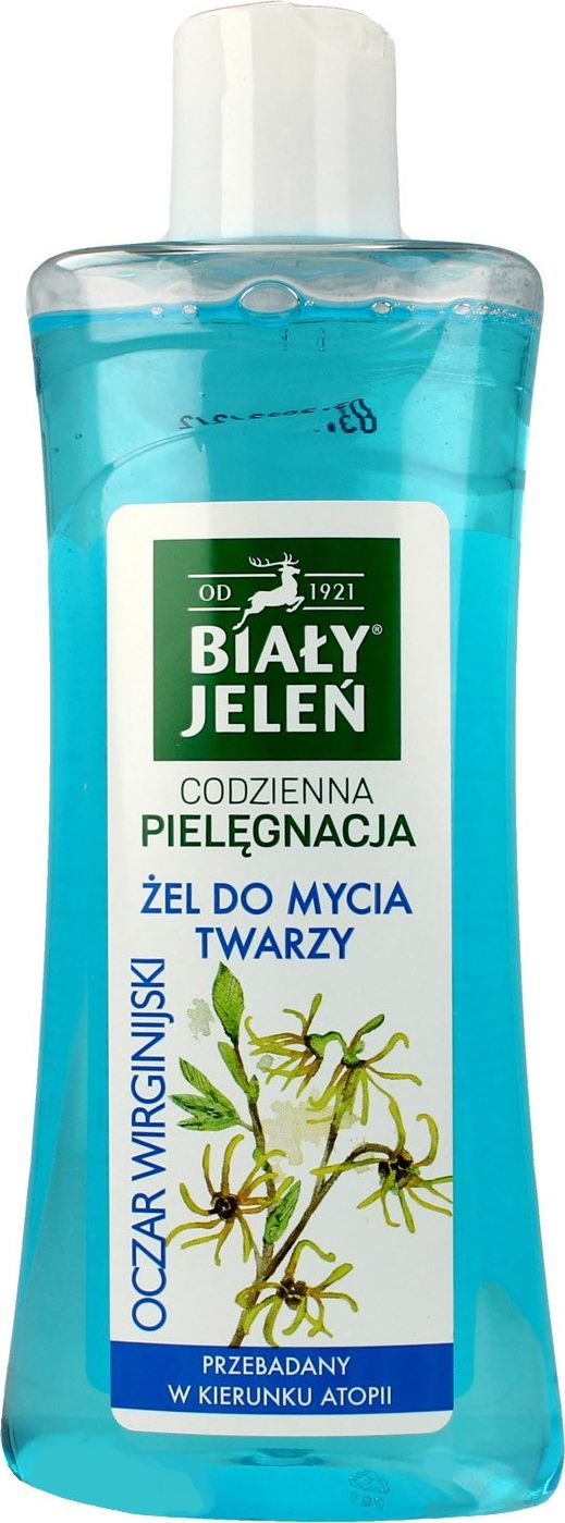 Bialy Jelen Codzienna Pielegnacja zel do mycia twarzy Oczar Wirginijski 265ml 5900133017614 (5900133017614) kosmētikas noņēmējs