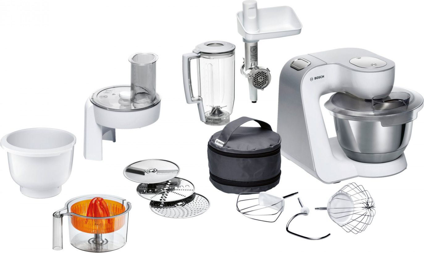 Bosch MUM58258 food processor 3.9 L White 1000 W Virtuves kombains