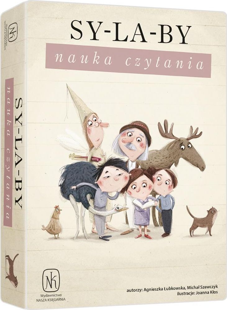 Nasza Ksiegarnia Sylaby. Nauka czytania Nasza Ksiegarnia 5902719474972 (5902719474972) galda spēle