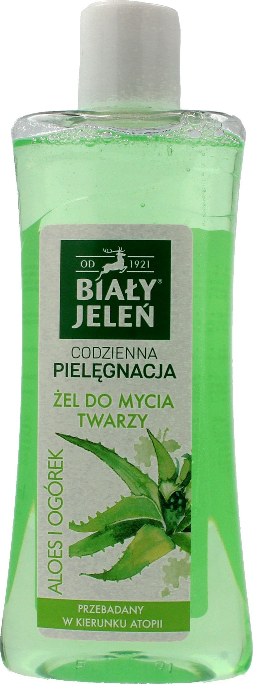 Bialy Jelen Zel do mycia twarzy Codzienna Pielegnacja Aloes&Ogorek 265ml 5900133017553 (5900133017553) kosmētikas noņēmējs