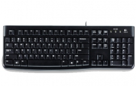 Logitech K120 USB QWERTZ Ungarisch Black (920-002640) klaviatūra