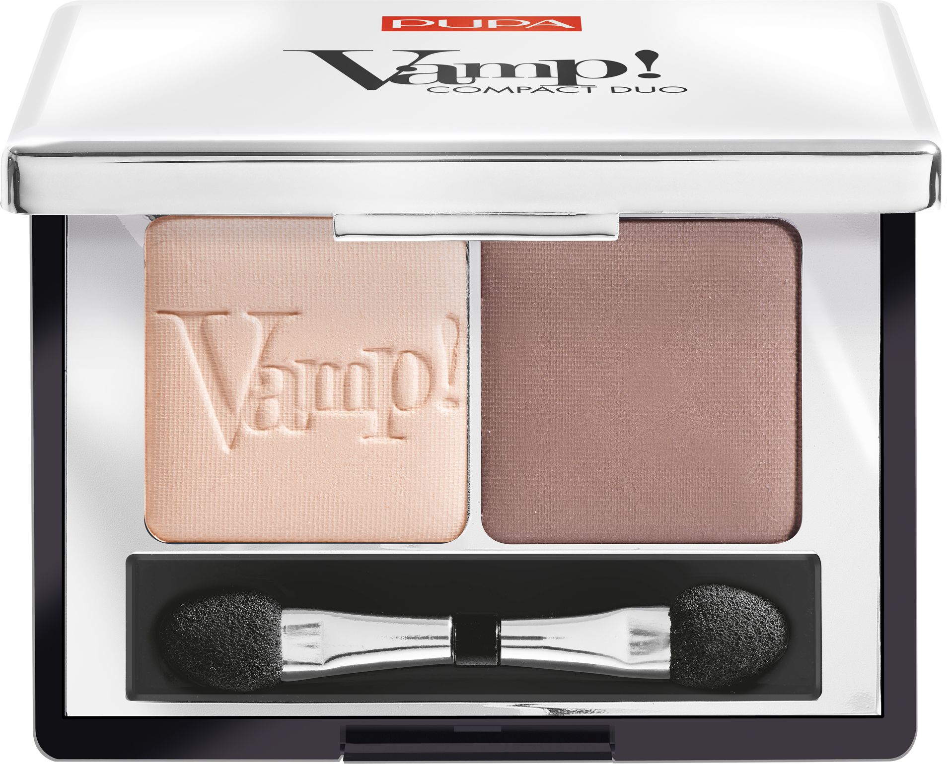 Pupa Vamp! Compact Duo Eyeshadow podwojne cienie do powiek 005 Milk Chocolate 2,2g 8011607237999 (8011607237999) ēnas