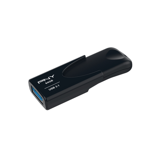 PNY AttachĆ© 4 - USB-Flash-Laufwerk - 64 GB 3536403372866 USB Flash atmiņa